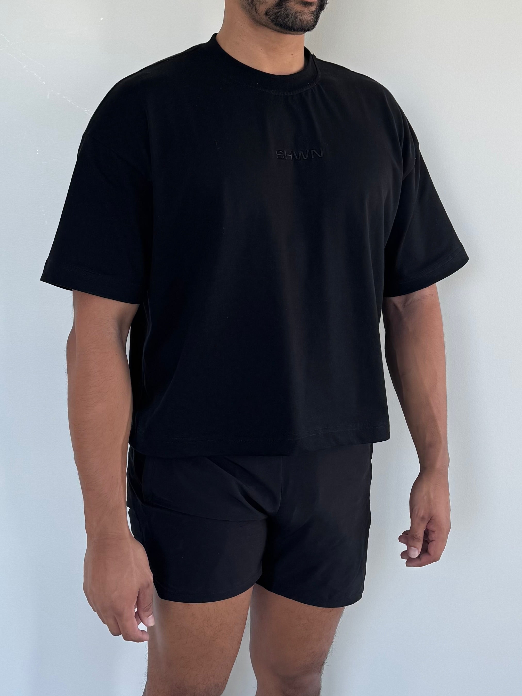 Nightshift Cropped Tee