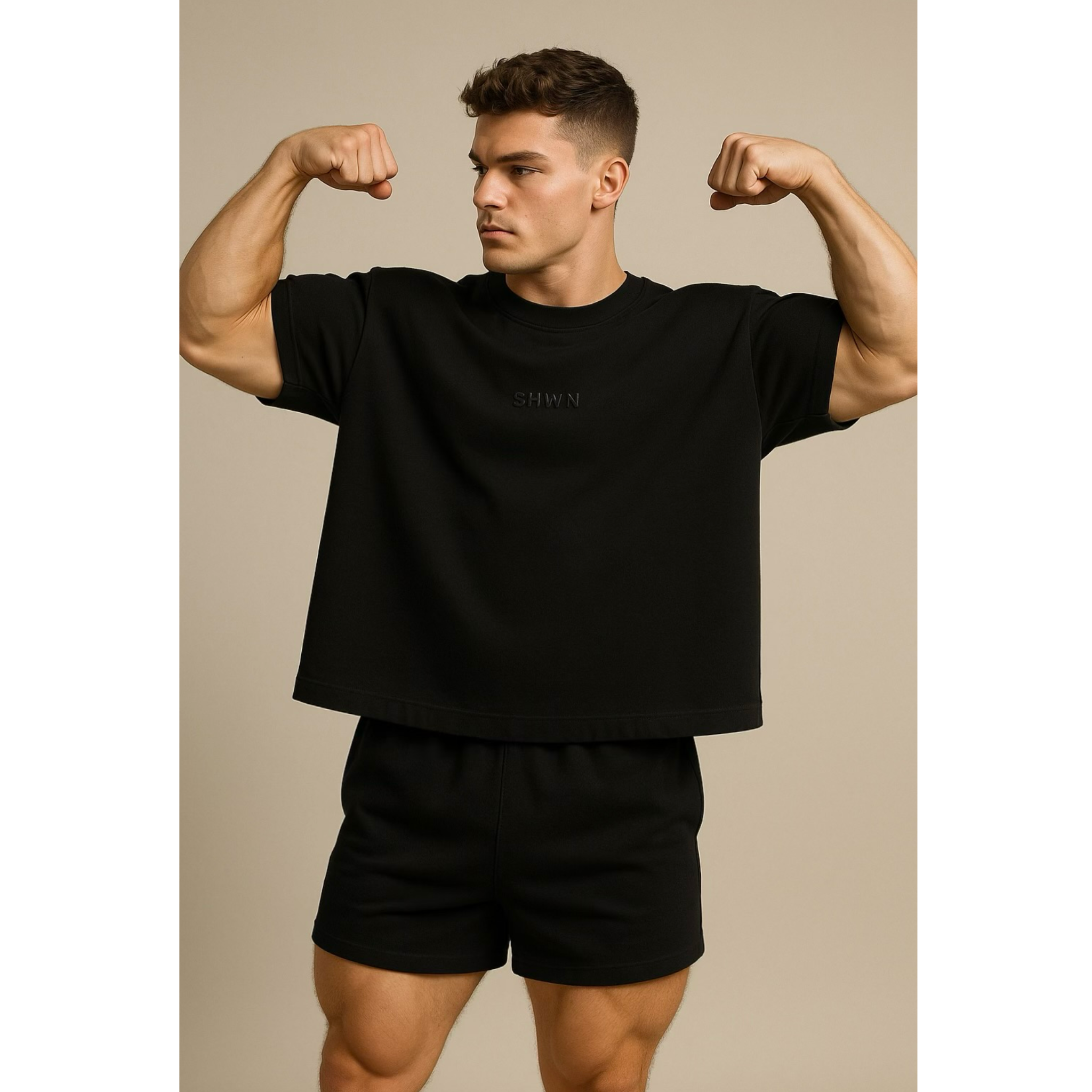 Nightshift Cropped Tee