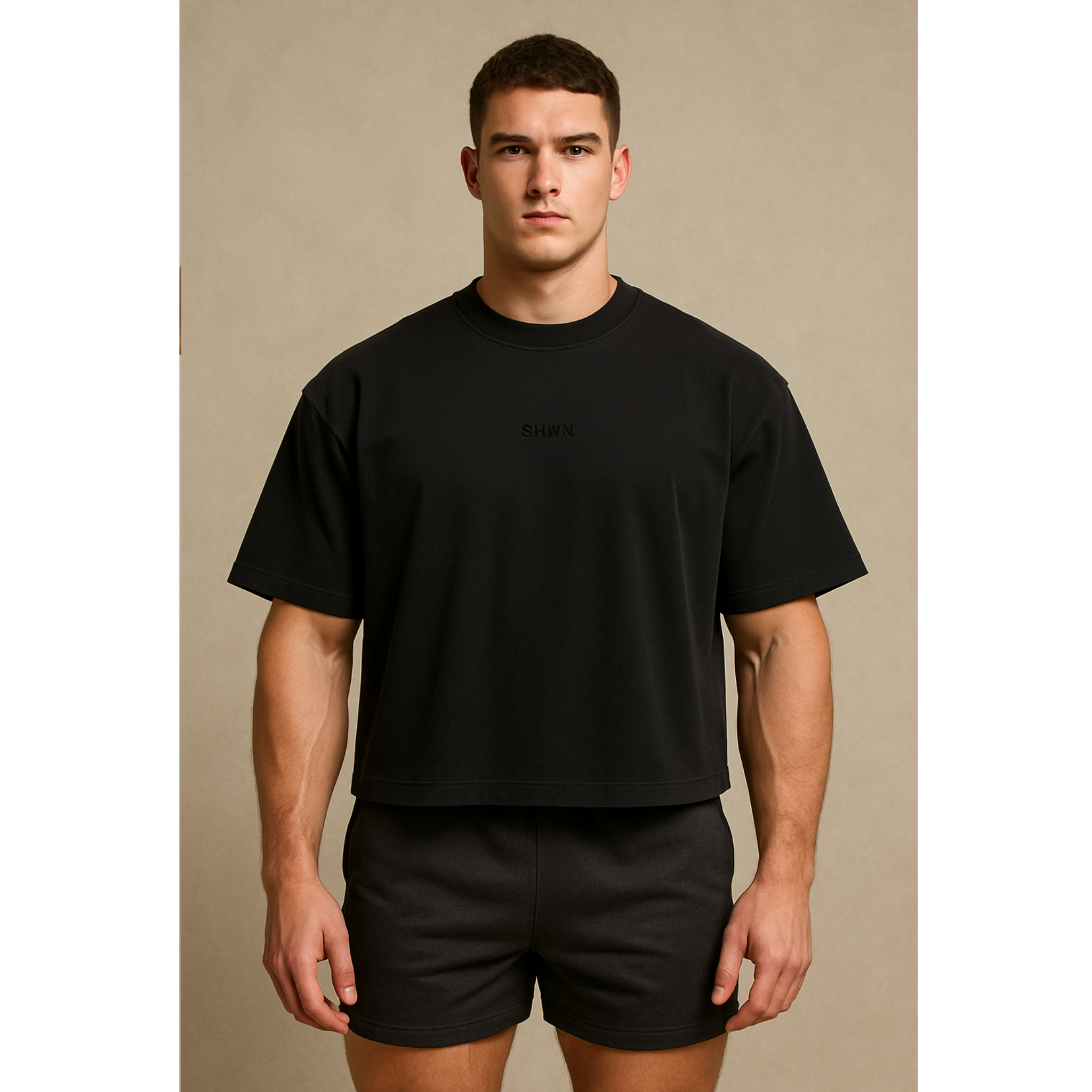 Nightshift Cropped Tee