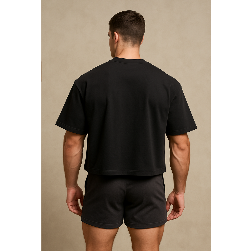 Nightshift Cropped Tee