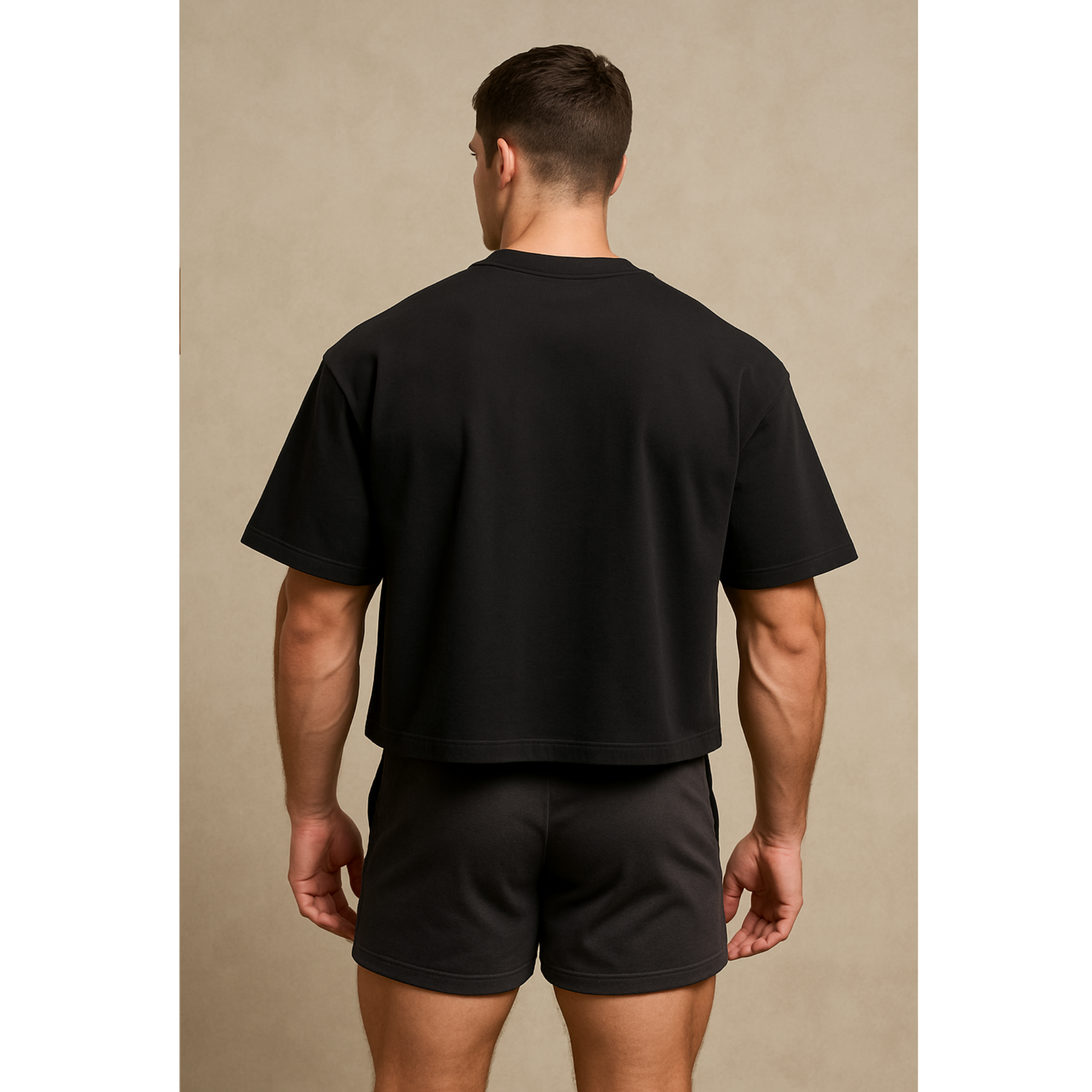 Nightshift Cropped Tee