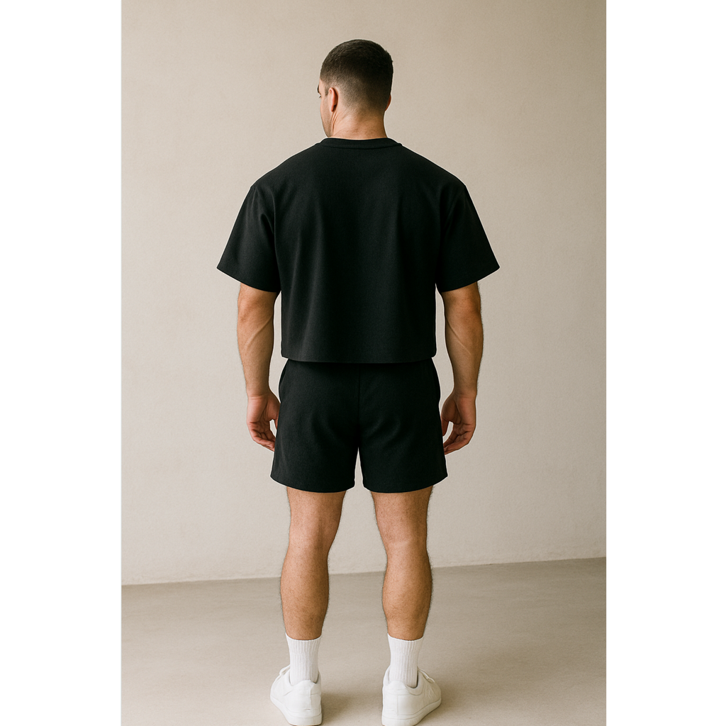 Nightshift Cropped Tee